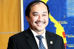 Tổng giám đốc Nam A Bank Trần Ngô Phúc Vũ - Ảnh: Lê Toàn