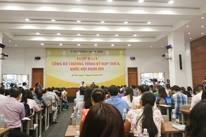 18 dự án luật được xem xét thông qua tại kỳ họp 8, Quốc hội khóa XIII