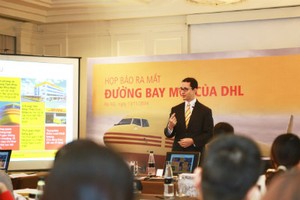 Ông George Berczely công bố việc DHL mở đường bay mới