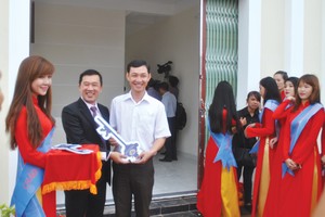 Hoàng Quân động thổ xây dựng Trường đại học Đồng bằng sông Cửu Long