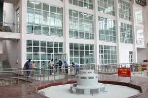 Bên trong nhà máy thủy điện Ngòi Phát