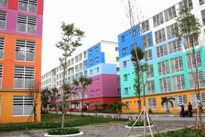 Khu nhà ở cho công nhân của Nhà máy Samsung Thái Nguyên