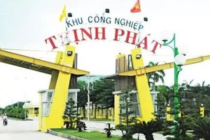 Khu công nghiệp Thịnh Phát có hạ tầng đồng bộ. Ảnh: Ngọc Tuấn