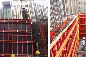 Cốp pha sử dụng trong công trình Tòa nhà Quốc hội do TTB sản xuất 