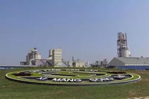 Tổng vốn đầu tư dự án nhà máy Xi măng Sông Thao lên tới gần 1.800 tỷ đồng