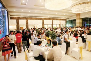 Thị trường bất động sản gần đây đã xuất hiện trở lại bóng dáng của nhà đầu cơ.
ảnh: Lê Toàn