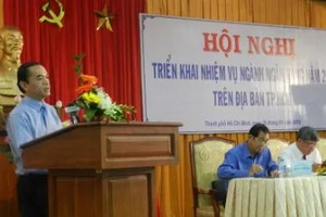 Phó Thống đốc Nguyễn Đồng Tiến nhắc nhở các ngân hàng trên địa bàn TP.HCM về xử lý nợ xấu