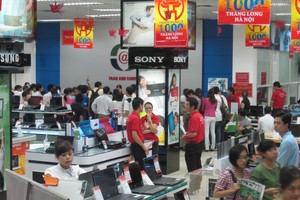 Mỗi năm, hệ thống siêu thị Trần Anh mở thêm 3 - 4 siêu thị mới. Ảnh: Đức Thanh