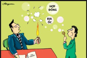 Hợp đồng mua bán căn hộ mẫu… có mẫu?
