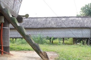 Một số hạng mục tại Làng Văn hóa - Du lịch các dân tộc Việt Nam đã bị xuống cấp