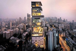 “Mốt” nhà cao cửa rộng của người giàu Ấn Độ