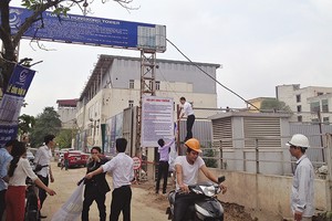 Dự án HongKong Tower vừa xong móng, nằm trong ngõ, nhưng giá bán tăng gần 10 triệu đồng/m2 trong đợt mở bán mới đây