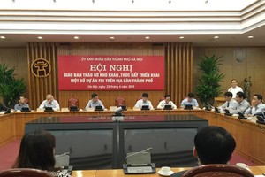 Hội nghị nghị giao ban tháo gỡ khó khăn và thúc đẩy triển khai thực hiện một số dự án FDI trên địa bàn Thành phố sáng 22/4