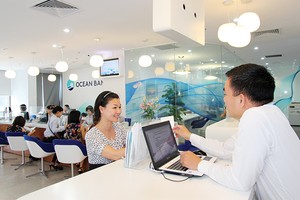 OceanBank là một trong những ngân hàng được 
Cơ quan thanh tra theo dõi, giám sát chặt chẽ và có  biện pháp xử lý thích hợp - Ảnh: Hoài Nam