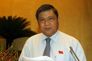 Chủ nhiệm Ủy ban Kinh tế của Quốc hội, ông Nguyễn Văn Giàu