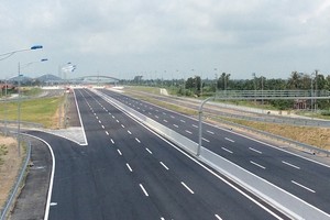 Một đoạn tuyến cao tốc Hà Nội - Hải Phòng đã sẵn sàng đưa vào khai thác