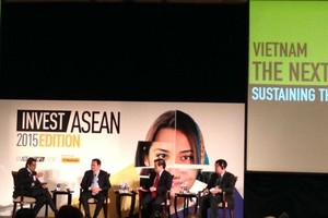 Đại diện hơn 100 quỹ đầu tư với tổng tài sản khoảng 5.000 tỷ USD có mặt tại Hội nghị Đầu tư ASEAN 2015