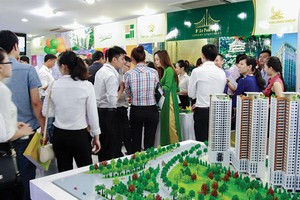 Khoảng 20 dự án bất động sản được quảng bá, giới thiệu tại Triển lãm bất động sản Land24 diễn ra cuối tuần qua - Ảnh: Phương Anh