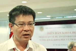 Ông Lương Hoài Nam, Giám đốc Hãng hàng không Hải Âu