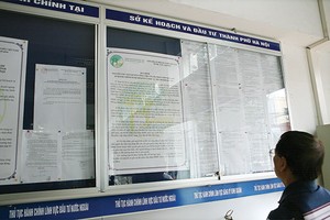 Các thủ tục phục vụ việc đăng ký DN theo luật mới đã được hoàn tất