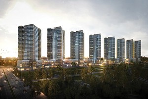 Dự án The Sun Avenue, tọa lạc ngay mặt tiền Đại lộ Mai Chí Thọ, quận 2