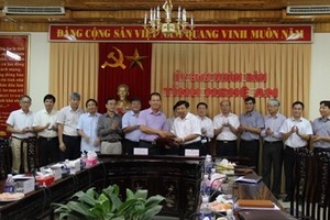 Lễ ký kết biên bản về tiến độ triển khai Dự án Nhà máy Nhiệt điện Quỳnh Lập 1