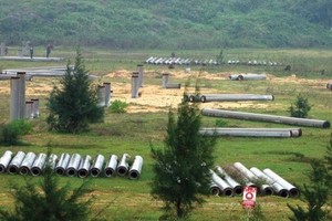 Quảng Ngãi đang lấn bấn với việc thu hồi Dự án Thép Guang Lian. Ảnh: Đức Thanh