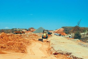 Dự án đường trục ven biển Hòa Thắng - Hòa Phú