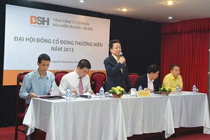BSH chính thức trở thành DN bảo hiểm có vốn điều lệ 700 tỷ đồng trong năm 2015