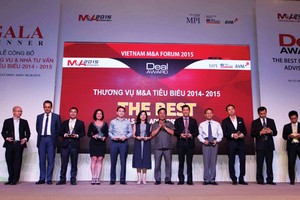 Các thương vụ M&A tiêu biểu nhất 2014-2015 được vinh danh tại Diễn đàn M&A năm nay