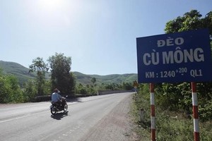 Cuối tháng 9/2015, khởi công hầm qua đèo Cù Mông