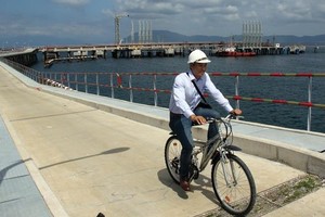 Vân Phong là một trong 3 địa điểm được dự kiến xây dựng đặc khu kinh tế. Ảnh: Thái Bình