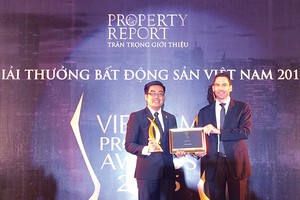 Novaland nhận giải “Nhà phát triển bất động sản tốt nhất”