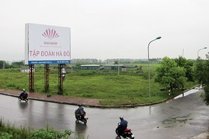 Dự án An Khánh - An Thượng của Tập đoàn Hà Đô nằm ngay Đại Lộ Thăng Long, giáp với Khu đô thị Nam An Khánh của Sudico