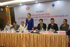 VSIP Nghệ An sẽ lấp đầy khu công nghiệp trong 3 năm