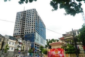 Dự án Trung tâm thương mại, văn phòng nhà ở để bán và cho thuê tại 8B phố Lê Trực, quận Ba Đình, TP. Hà Nội