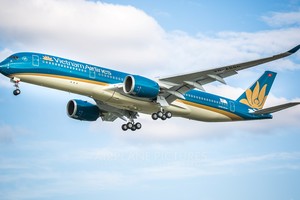 Tiếp sau đường bay đi Pháp, Vietnam Airlines cũng sẽ đưa A350-900 XWB vào khai thác trên đường bay giữa Hà Nội và Seoul (Hàn Quốc)