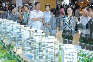 The Sun Avenue hút khách miền Nam (ảnh chụp tại triển lãm dự án Novaland tại TP. HCM)