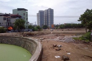 Dự án Khu đô thị mới Đại Kim được UBND TP. Hà Nội giao Hacinco làm chủ đầu tư, đến nay vẫn còn những vướng mắc