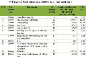 HNX rà soát kết quả phân ngành năm 2015