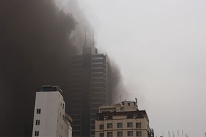 Rủi ro cháy nổ luôn tiềm ẩn tại các khu nhà cao tầng.
ảnh: Hoài Nam