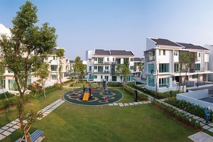 Một góc Khu đô thị Park City 
