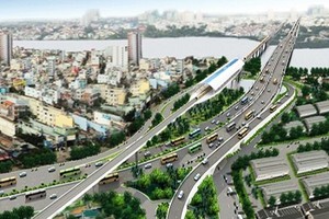 Sau khi đưa vào sử dụng, tuyến đường sắt đô thị số 5 cùng với tuyến số 1 (Bến Thành - Suối Tiên) và số 2 (từ khu đô thị mới Thủ Thiêm quận 2 - Bến xe An Sương quận 12) sẽ có khoảng 526.000 khách/ngày trên mỗi tuyến. Nguồn ảnh: Internet