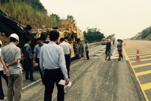 Tính đến 30/10/2015, toàn bộ 96.000m2 diện tích hằn lún vệt bánh xe đã được khắc phục sửa chữa, hoàn thành cơ bản.