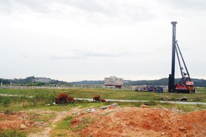 Mặt bằng Nhà máy Thép Quảng Liên. Ảnh: Nguyên Phương