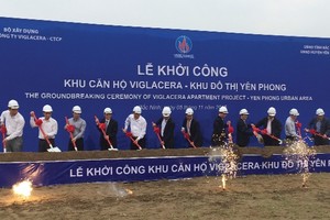 Viglacera khởi công nhà ở công nhân tại KCN Yên Phong