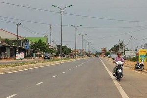 Khu đô thị mới An Vân Dương đang được xây dựng.