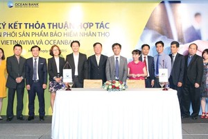 VietinAviva sẽ độc quyền phân phối dịch vụ bảo hiểm nhân thọ tại OceanBank