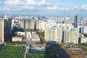 Năm 2015, thị trường bất động sản Việt Nam thu hút 2,394 tỷ USD vốn đầu tư trực tiếp nước ngoài. Ảnh: Đức Thanh