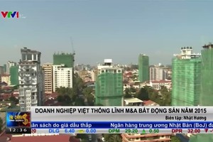 Doanh nghiệp Việt thống lĩnh M&A bất động sản năm 2015